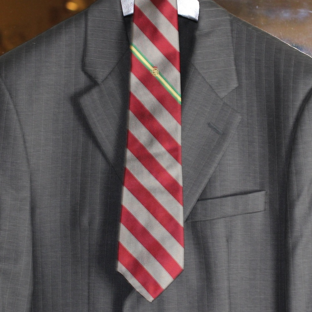 Vintage Tommy Hilfiger Crowned Coat of Arms Tie